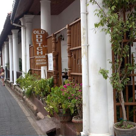 Old Dutch House Hotell Galle Eksteriør bilde